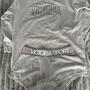 Victoria's Secret Cream Pajama Set